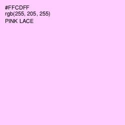 #FFCDFF - Pink Lace Color Image